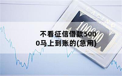 不看征信借款5000馬上到賬的(征信花了借5000)? (http://www.tony-an.com/) 知識問答 第1張