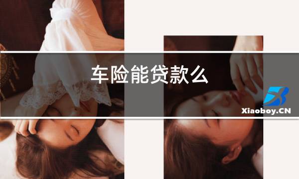車險能貸款嗎(貸款車險第二年怎么買)? (http://www.tony-an.com/) 知識問答 第1張