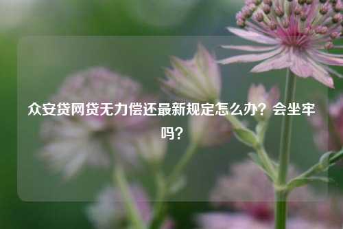 眾安貸(眾安貸款app)? (http://www.tony-an.com/) 知識(shí)問答 第1張