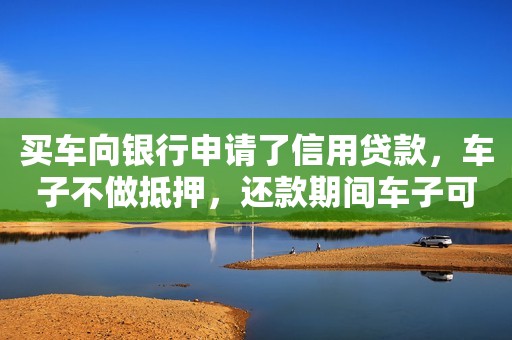 不抵押車子的貸款(抵押車子貸款怎么貸有多少利息)? (http://www.tony-an.com/) 知識問答 第1張