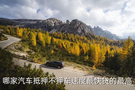 車子抵押貸款不押車(抵押貸款的車)? (http://www.tony-an.com/) 知識問答 第2張