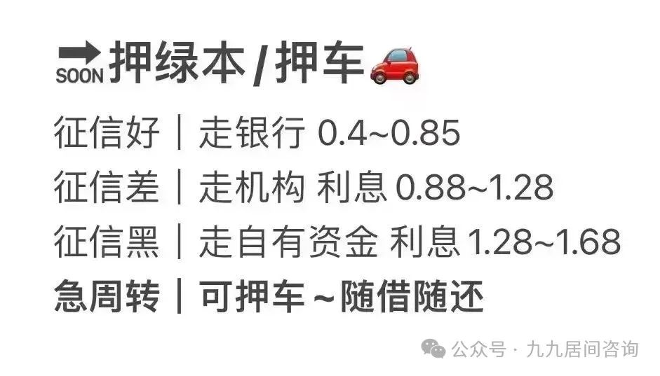 不需要抵押車輛綠本的貸款(抵押貸款車輛需要綠本嗎)？ (http://www.tony-an.com/) 知識問答 第5張