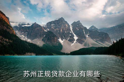 蘇州無抵押信用貸款(蘇州正規貸款企業)？ (http://www.tony-an.com/) 知識問答 第2張